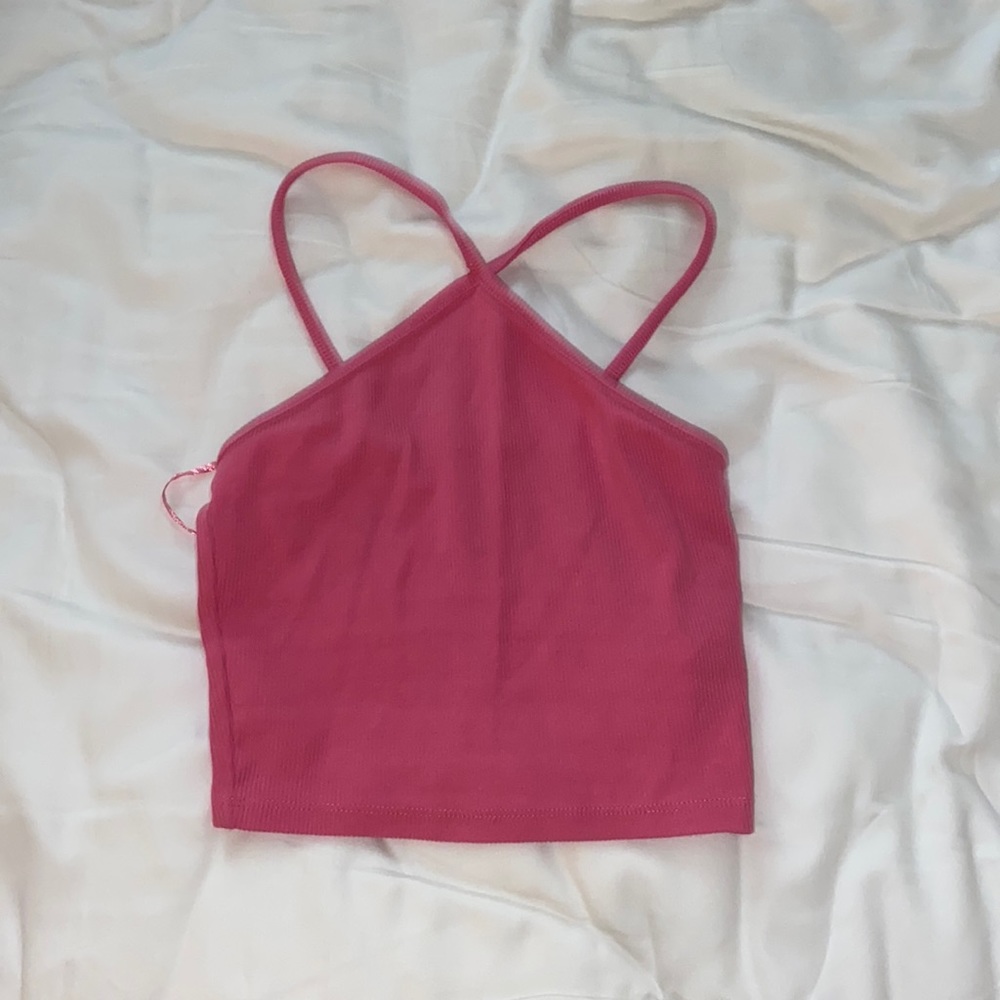 Pink Zara halter top size small